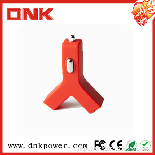 Dual USB Y Shaped 2 Port Mobile Car Charger
